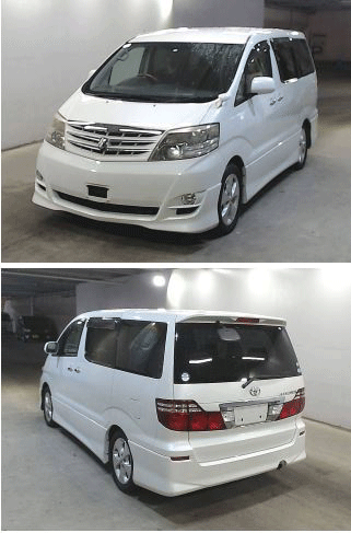 toyota alphard 2008